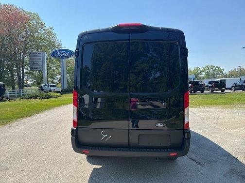 Black 2026 Ford Transit-250 148 WB Medium Roof Cargo