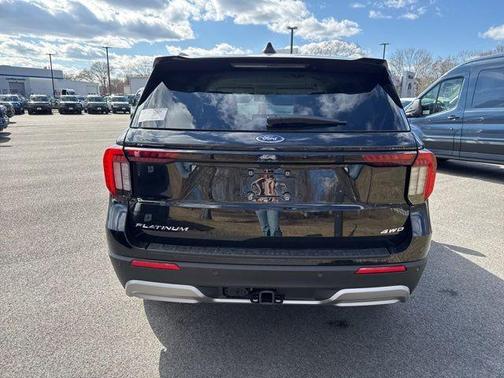 Black 2026 Ford Explorer Platinum