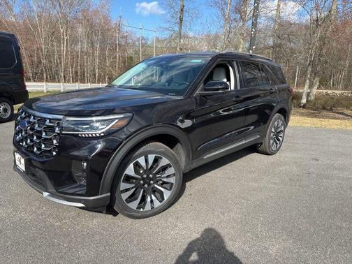 Black 2026 Ford Explorer Platinum