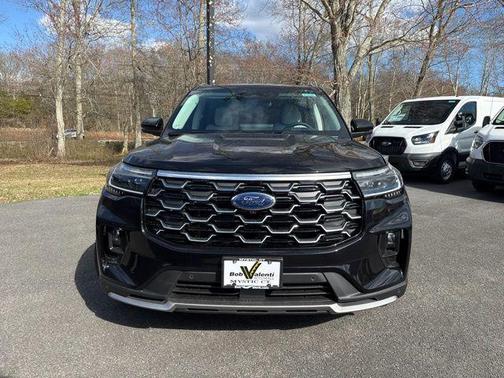 Black 2026 Ford Explorer Platinum