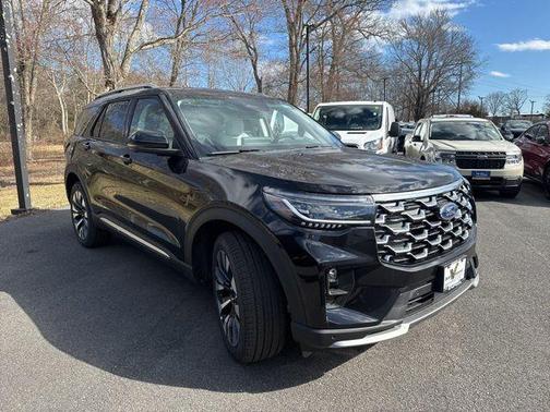 Black 2026 Ford Explorer Platinum