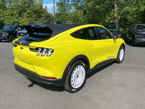 Yellow 2024 Ford Mustang Mach-E GT