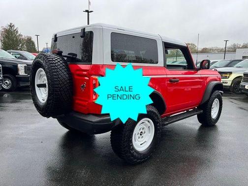 Race Red 2024 Ford Bronco Heritage Edition