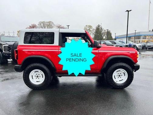 Race Red 2024 Ford Bronco Heritage Edition