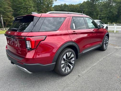 Ruby Red Metallic 2027 Ford Explorer Platinum