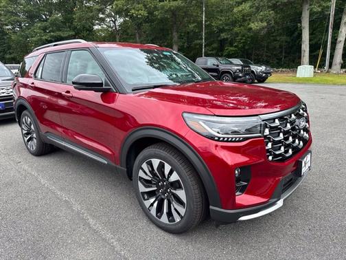 Ruby Red Metallic 2027 Ford Explorer Platinum