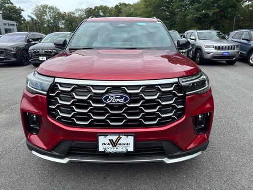 Ruby Red Metallic 2027 Ford Explorer Platinum