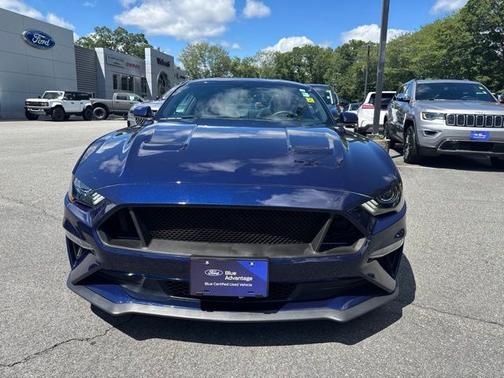 Kona Blue Metallic 2019 Ford Mustang EcoBoost