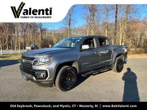 Satin Steel Metallic 2022 Chevrolet Colorado LT
