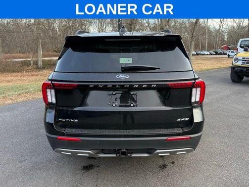 Agate Black Metallic 2026 Ford Explorer Active