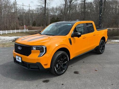 Orange Fury 2026 Ford Maverick Lariat