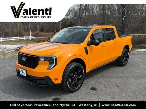 Orange Fury 2026 Ford Maverick Lariat