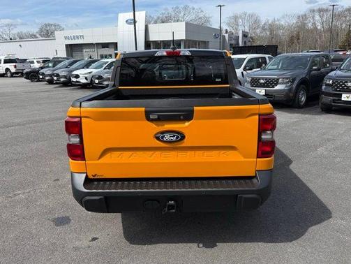 Orange Fury 2026 Ford Maverick Lariat