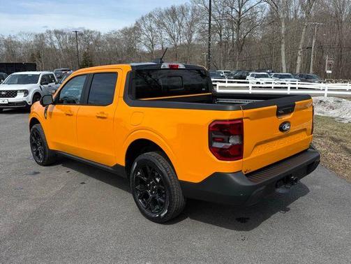 Orange Fury 2026 Ford Maverick Lariat