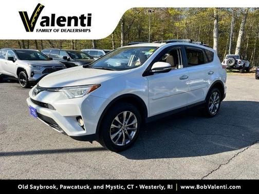 Blizzard Pearl 2017 Toyota RAV4 Limited