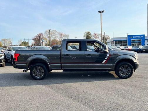 Gray 2018 Ford F-150 Lariat