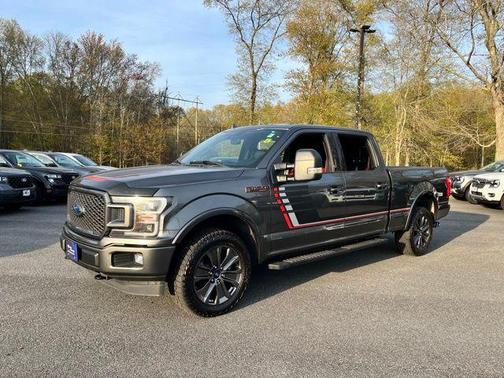 Gray 2018 Ford F-150 Lariat