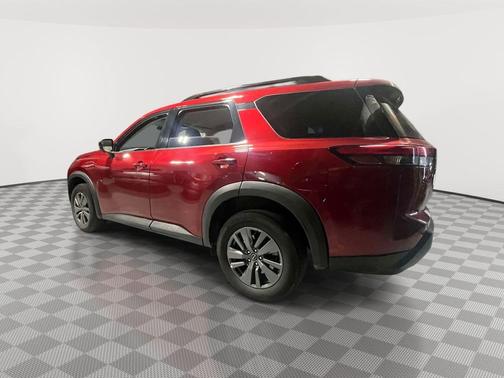 Scarlet Ember 2024 Nissan Pathfinder SV