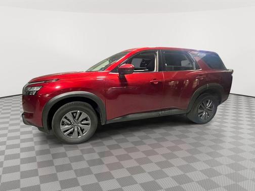 Scarlet Ember 2024 Nissan Pathfinder SV