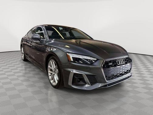 Daytona Gray Pearl Effect 2024 Audi A5 Sportback 45 S line quattro Premium