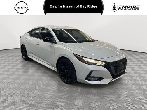 Aspen White 2023 Nissan Sentra SR