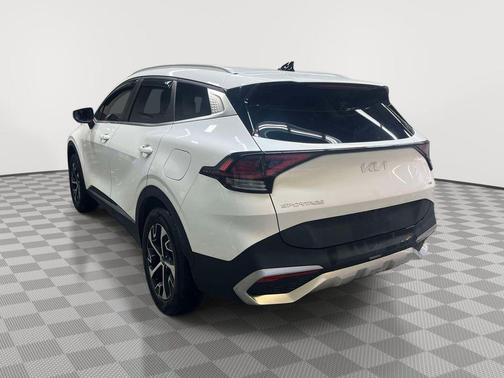 Snow White Pearl 2023 Kia Sportage Hybrid EX