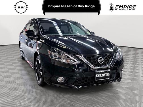 Black 2019 Nissan Sentra SR