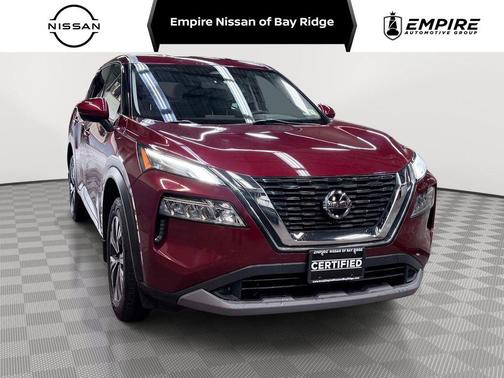 Scarlet Ember 2021 Nissan Rogue SV