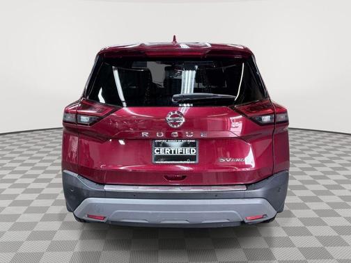 Scarlet Ember 2021 Nissan Rogue SV