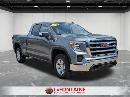 Steel Metallic 2020 GMC Sierra 1500 SLE
