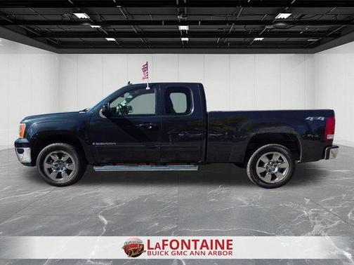 Carbon Black Metallic 2009 GMC Sierra 1500 SLT