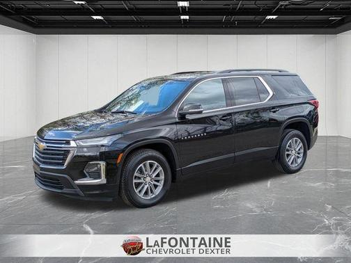 Black Metallic 2023 Chevrolet Traverse LT Leather