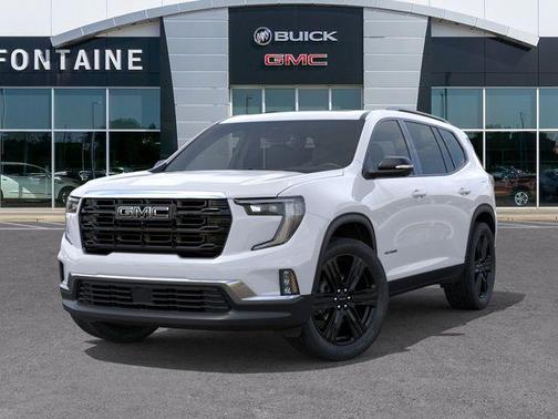 Summit White 2026 GMC Acadia Elevation
