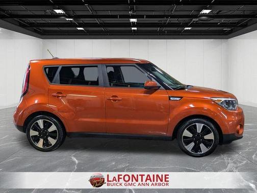 Orange 2018 Kia Soul +