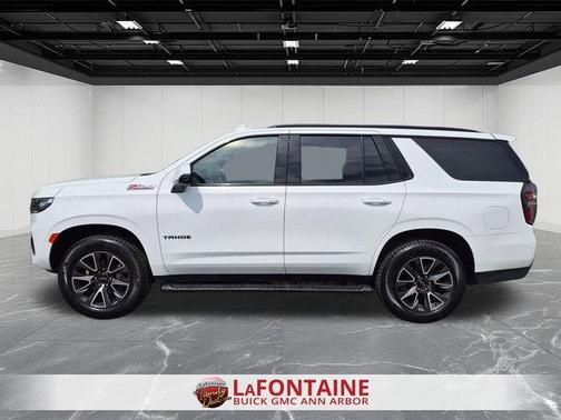 Summit White 2022 Chevrolet Tahoe Z71