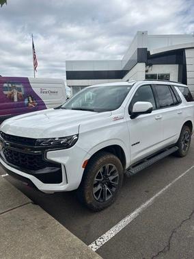 Summit White 2022 Chevrolet Tahoe Z71