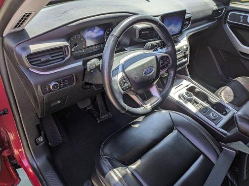Red Metallic 2021 Ford Explorer XLT