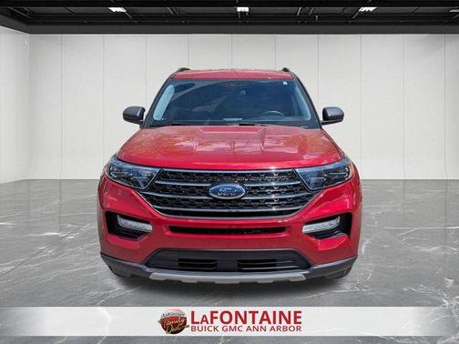 Red Metallic 2021 Ford Explorer XLT