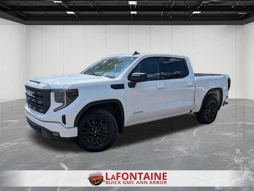 Summit White 2024 GMC Sierra 1500 Elevation