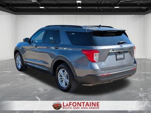 Gray Metallic 2022 Ford Explorer XLT