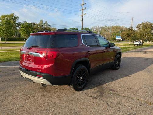 Crimson Red 2018 GMC Acadia SLT-1