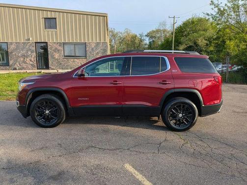 Crimson Red 2018 GMC Acadia SLT-1