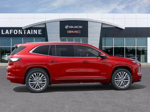 Red 2026 Buick Enclave Avenir