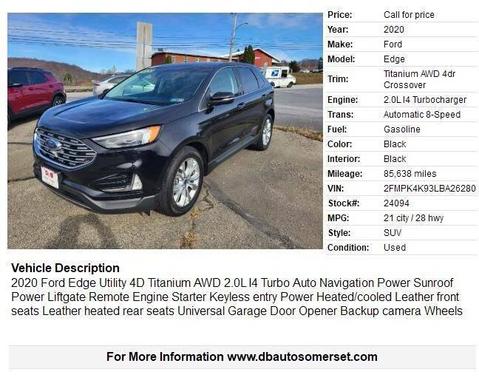 2020 Ford Edge Titanium