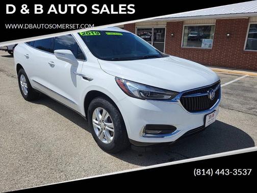 Summit White 2019 Buick Enclave Essence