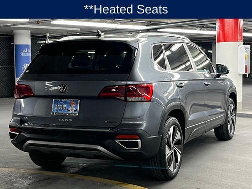 Platinum Gray Metallic 2024 Volkswagen Taos 1.5T SE