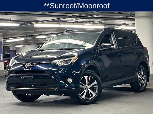 Galactic Aqua Mica 2017 Toyota RAV4 XLE