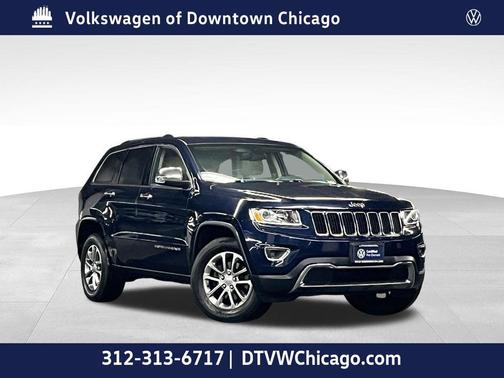 True Blue Pearlcoat 2015 Jeep Grand Cherokee Limited