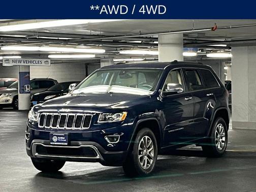 True Blue Pearlcoat 2015 Jeep Grand Cherokee Limited