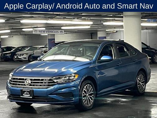 Blue Silk Metallic 2020 Volkswagen Jetta 1.4T SE